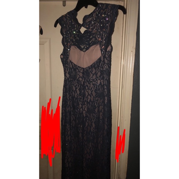 Navy blue dress - Picture 3 of 3